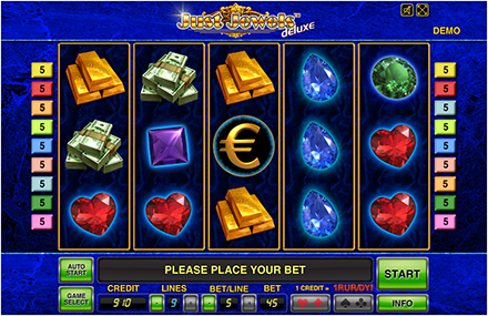 Игровой автомат Just Jewels Deluxe (Алмазы) играть бесплатно