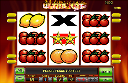 Игровой автомат Ultra Hot Deluxe (Ультра Хот) играть бесплатно